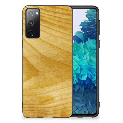 Samsung Galaxy S20 Grip Case Licht Hout