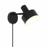Bedlamp wit met stekker Matis schakelaar