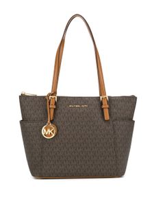 Michael Kors sac cabas Jet Set - Marron