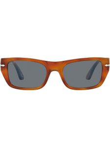 Persol lunettes de soleil à monture rectangulaire - Marron