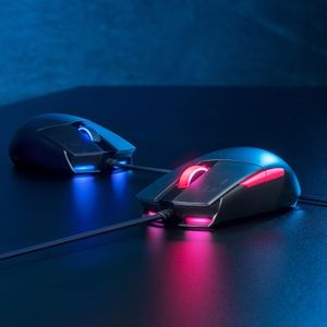 ASUS ROG Strix Impact II Electro Punk muis USB Type-A Optisch 6200 DPI