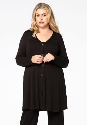 Yoek Vest wide bottom VI/EA | Zwart | Maat 58/60