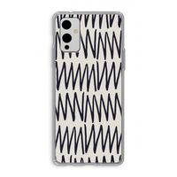 Marrakech Zigzag: OnePlus 9 Transparant Hoesje