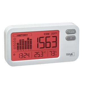 TFA-Dostmann AIRCO2NTROL COACH gasdetector Koolstofmonoxide (CO)