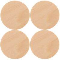 8x Houten schijven/cirkels 9 cm hobby/knutselmateriaal