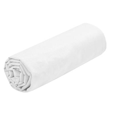 Hoeslaken Eden - 1-persoons - 90 x 190 cm - wit - hotelkwaliteit - katoen - 30 cm matrasdikte