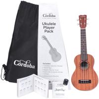 Cordoba Player Pack Soprano sopraan ukelele starter set