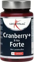 Lucovitaal Supplementen Cranberry+ X-tra Forte - 30 Capsules - thumbnail