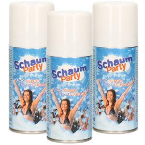 8x spuitbussen schuimparty schuim spray 10 liter