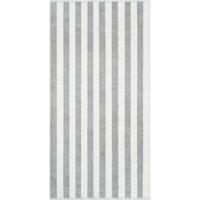 Cawö Cawö Bold 6277 grijs/natuur Handdoek 50x100