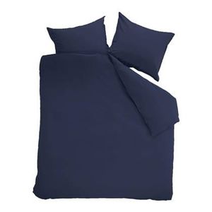 Beddinghouse Organic Basic Dekbedovertrek 200 x 200/220 cm - Navy