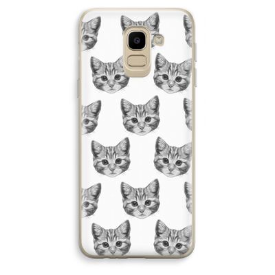 Kitten: Samsung Galaxy J6 (2018) Transparant Hoesje