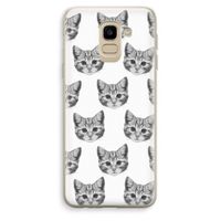 Kitten: Samsung Galaxy J6 (2018) Transparant Hoesje Kitten: Samsung Galaxy J6 (2018) Transparant Hoesje