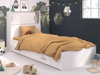 Bed SNOOPY 90x200 cm met hoofdeinde wit