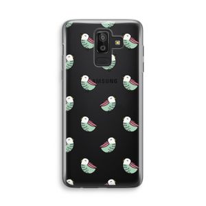 Vogeltjes: Samsung Galaxy J8 (2018) Transparant Hoesje