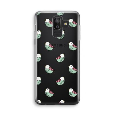 Vogeltjes: Samsung Galaxy J8 (2018) Transparant Hoesje