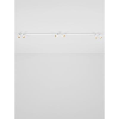 Lyora 6-lichts plafondlampOso wit - 9030917