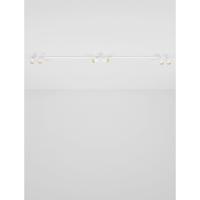 Lyora 6-lichts plafondlampOso wit - 9030917