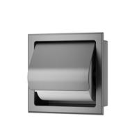 Toiletrolhouder Inbouw BWS Milan Met Klep Gunmetal Boss & Wessing