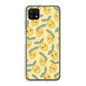 Citroenen: Samsung Galaxy A22 5G Transparant Hoesje