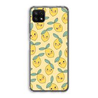 Citroenen: Samsung Galaxy A22 5G Transparant Hoesje