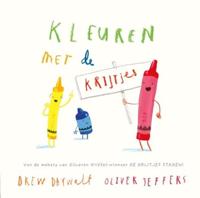 Kleuren met de krijtjes