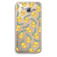 Citroenen: Samsung Galaxy J3 (2016) Transparant Hoesje