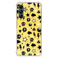 Extreme Case Samsung Galaxy A14 5G/4G Punk Geel