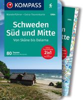 Wandelgids 5984 Kompass Wanderführer Schweden Süd und Mitte, Von Skåne bis Dalarna | Kompass Wandelgids 5984 Kompass Wanderführer Schweden Süd und Mitte, Von Skåne bis Dalarna | Kompass