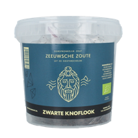 Zeeuwsche Zoute Zout met zwarte knoflook bio 1 Kilogram