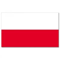 Vlag Polen - 90 x 150 cm - Poolse Vlaggen - Polska / Polski