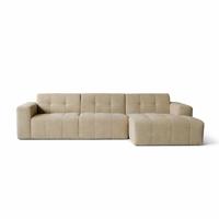 Haluta - Hoekbank Saar - 310x155x80 cm - Beige - Rechts