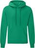 Fruit Of The Loom F421 Classic Hooded Sweat - Heather Green - L - thumbnail