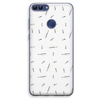 Hipster stripes: Huawei P Smart (2018) Transparant Hoesje