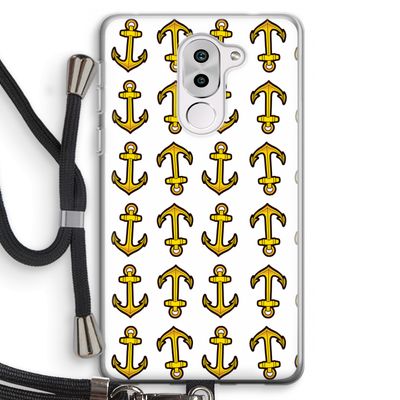 Musketon Anchor: Honor 6X Transparant Hoesje met koord