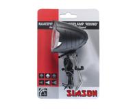 Simson Koplamp round naafdynamo 7 lux led zwart