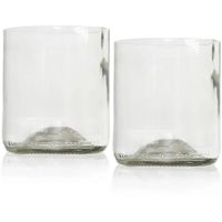 Rebottled - Whiskyglas 230 ml Set van 2 Stuks - Glas - Transparant - thumbnail