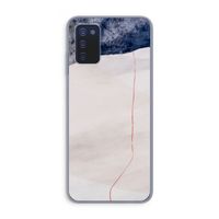 Stone White: Samsung Galaxy A03s Transparant Hoesje
