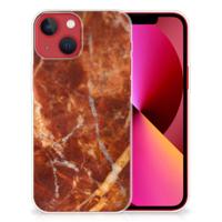 Apple iPhone 13 | TPU | Siliconen hoesje | Marmer Bruin