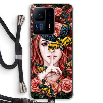 Lady Moth: Xiaomi Mi Mix 4 Transparant Hoesje met koord