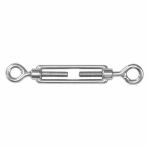 AMIG Spanschroeven/draadspanner met oog/oog - 1x - 11cm - 316L RVS - 200kg - M8 schroefdraad