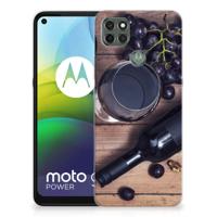 Motorola Moto G9 Power | Siliconen Case | Wijn