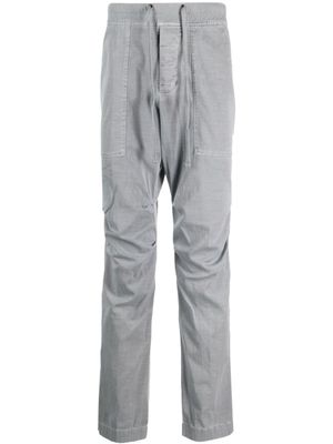 James Perse pantalon droit à lien de resserrage - Bleu