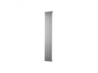 Plieger Cavallino Retto Dubbel 7253025 radiator voor centrale verwarming Metallic, Zilver Staal 2 kolommen Design radiator