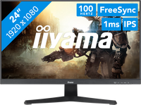 iiyama G-MASTER computer monitor 61 cm (24") 1920 x 1080 Pixels Full HD LED Zwart - thumbnail