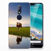 Nokia 7.1 | TPU Hoesje | Koe