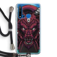 Hell Hound and Serpents: Huawei P20 Lite (2019) Transparant Hoesje met koord