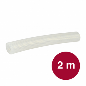 Siliconen slang versterkt 19 x 28 mm per 2 meter