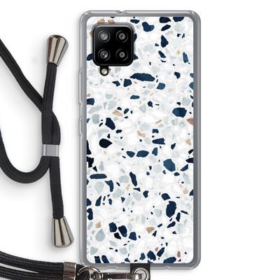 Terrazzo N°1: Samsung Galaxy A42 5G Transparant Hoesje met koord