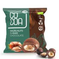 Cocoa Hazelnoten met Pure Chocolade RAW